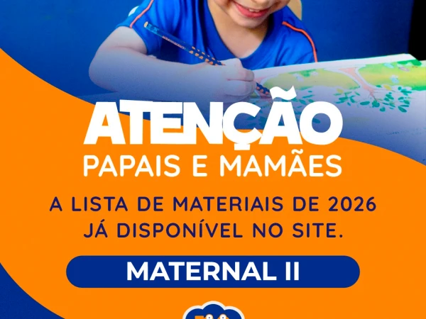 Lista de Materiais 2026 - Maternal II