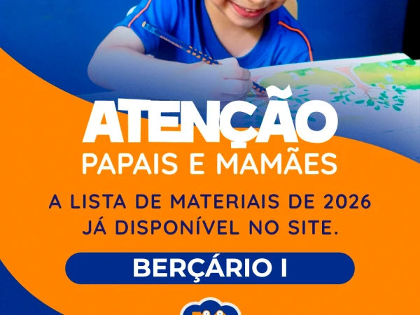 Lista de Materiais 2026 - Berçário I